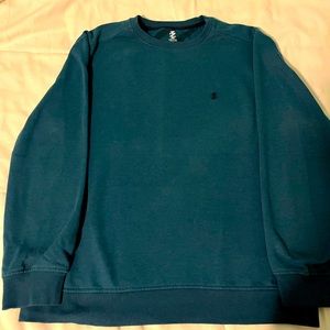 Izod Men’s Green/teal Jersey shirt-size large